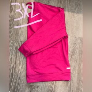 Pink workout sweater